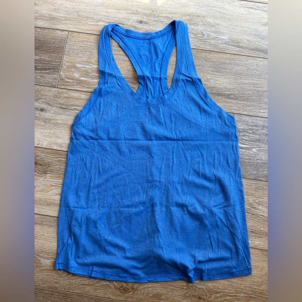 lululemon athletica Vibrant Blue Tank Top